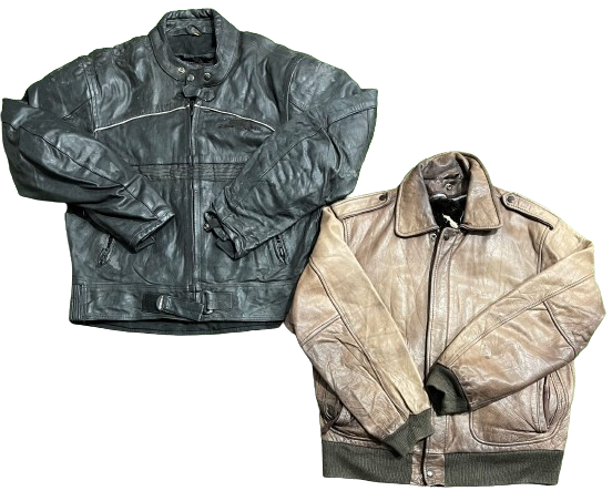 LEATHER JACKET 50 PIECES GRADE A/B