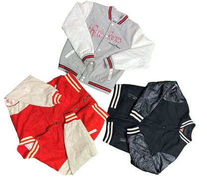 BASEBALL JACKET 80 PIECES GRADE A/B