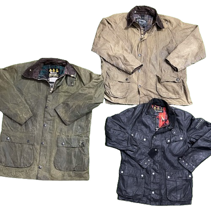 BARBOUR WAX JACKET 60 PIECES GRADE A/B