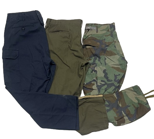 MILITARY CARGO PANTS 23 PIECES GRADE A/B