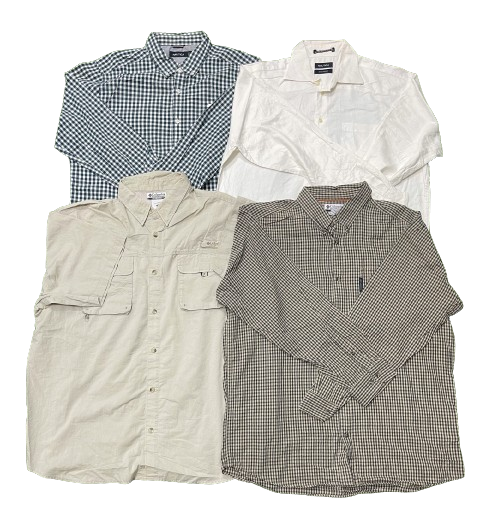 NAUTICA AND COLUMBIA SHIRT 230 PIECES GRADE A/B