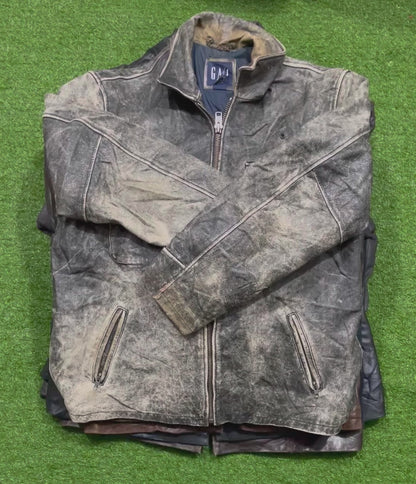 LEATHER JACKET 30 PIECES GRADE A/B