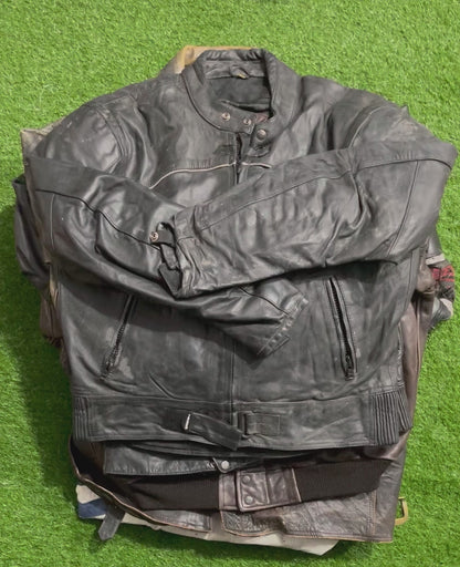 LEATHER JACKET 50 PIECES GRADE A/B