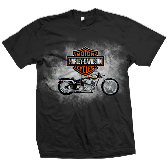 HARLEY DAVIDSON PRINTED T-SHIRT